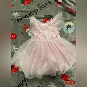 Pink Tulle Toddler Dress